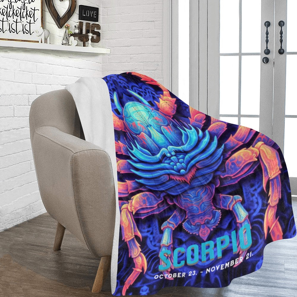 Bundle Up in the Stars Zodiac Blanket - 60x80 Ultra Soft Fleece Throw