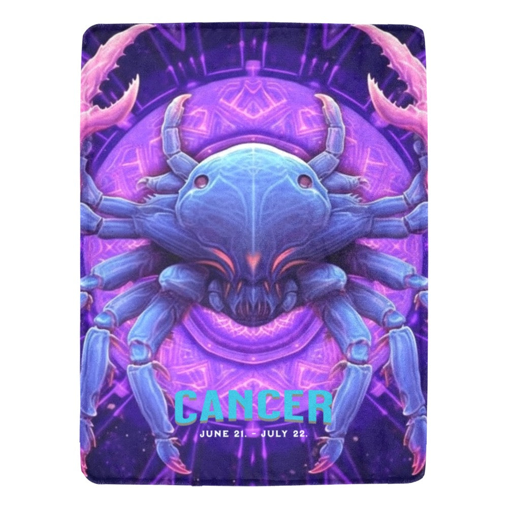 Bundle Up in the Stars Zodiac Blanket - 60x80 Ultra Soft Fleece Throw