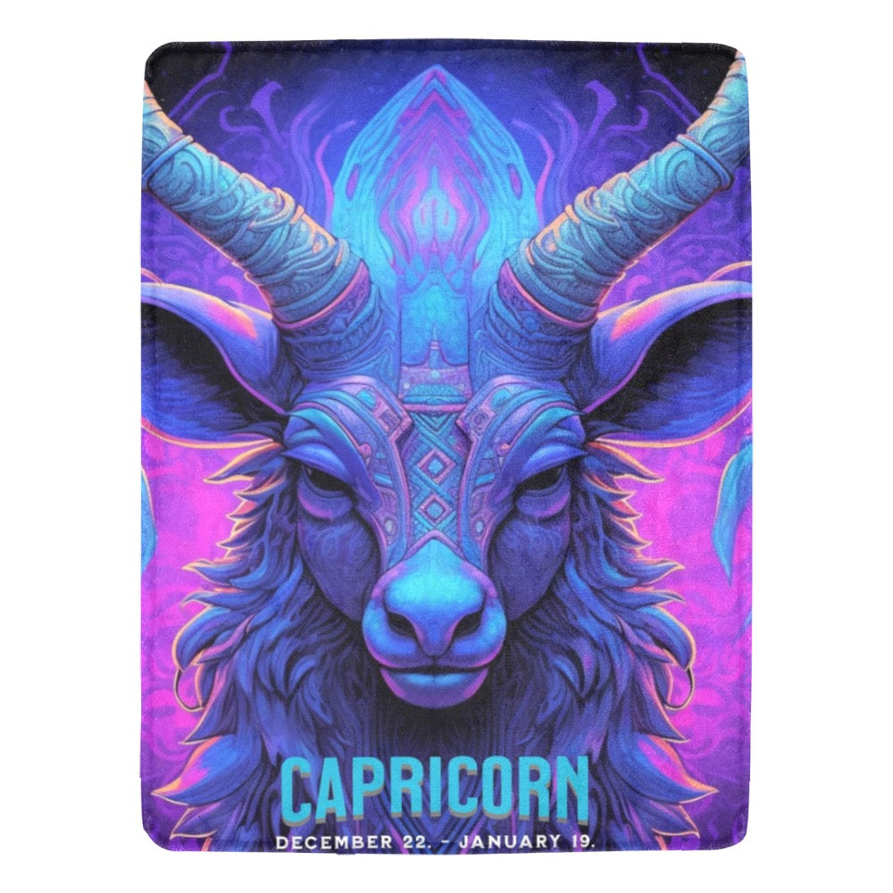 Bundle Up in the Stars Zodiac Blanket - 60x80 Ultra Soft Fleece Throw