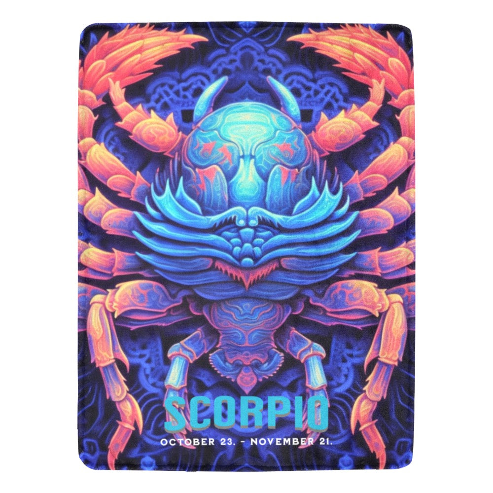 Bundle Up in the Stars Zodiac Blanket - 60x80 Ultra Soft Fleece Throw