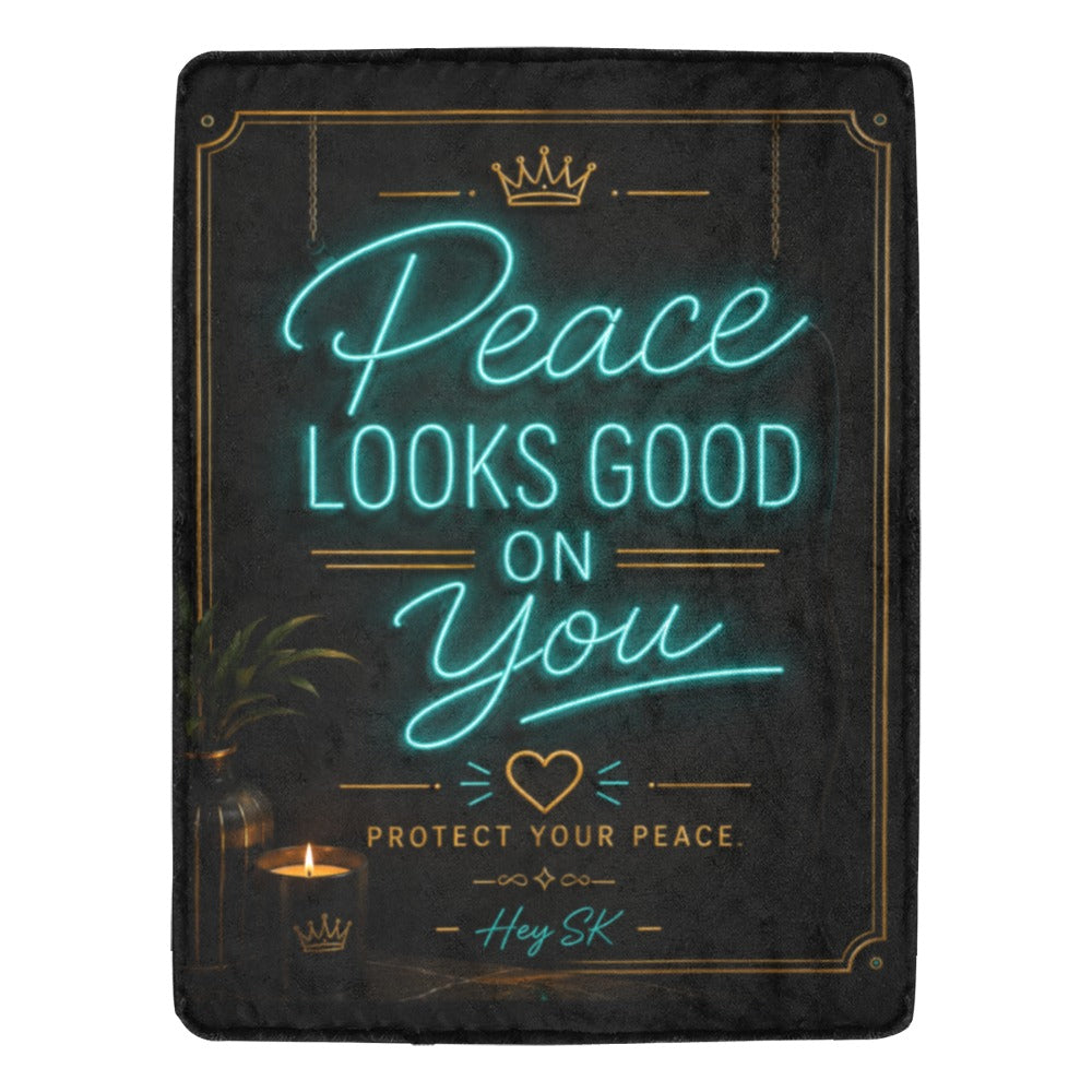 Peace Looks Good On You™ Blanket