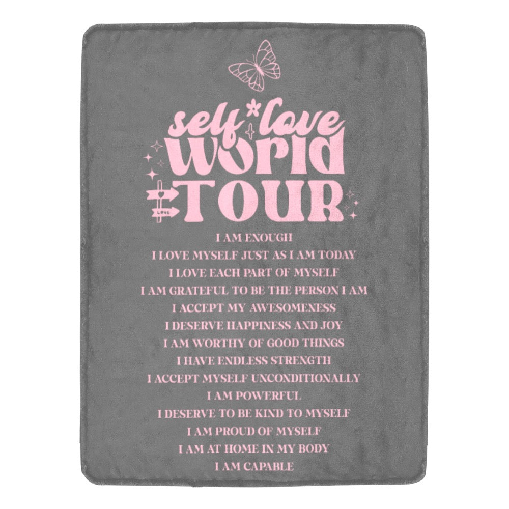heysk self love self care blanket cozy comfy relaxing coloring journaling