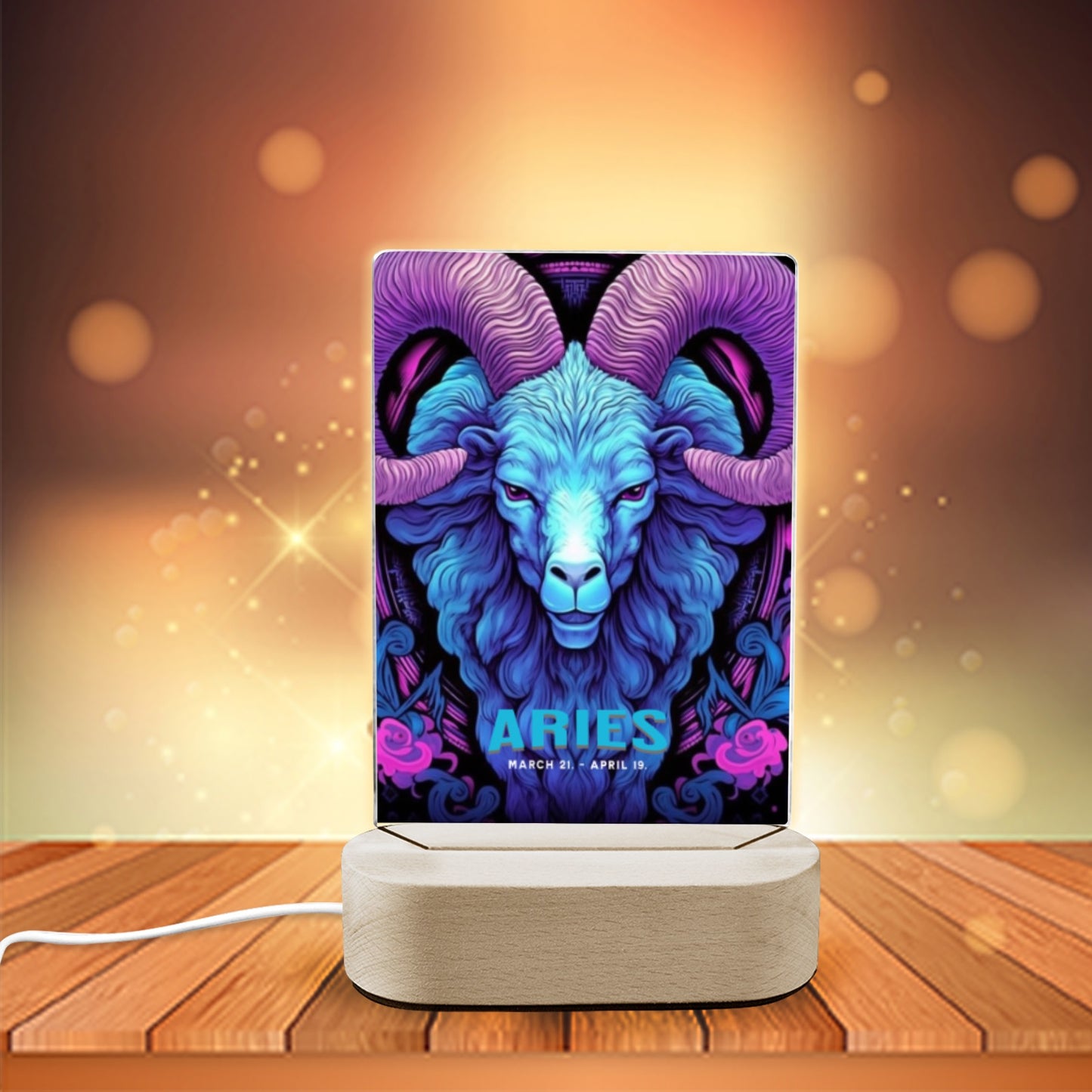 Zodiac Glow Desk Light