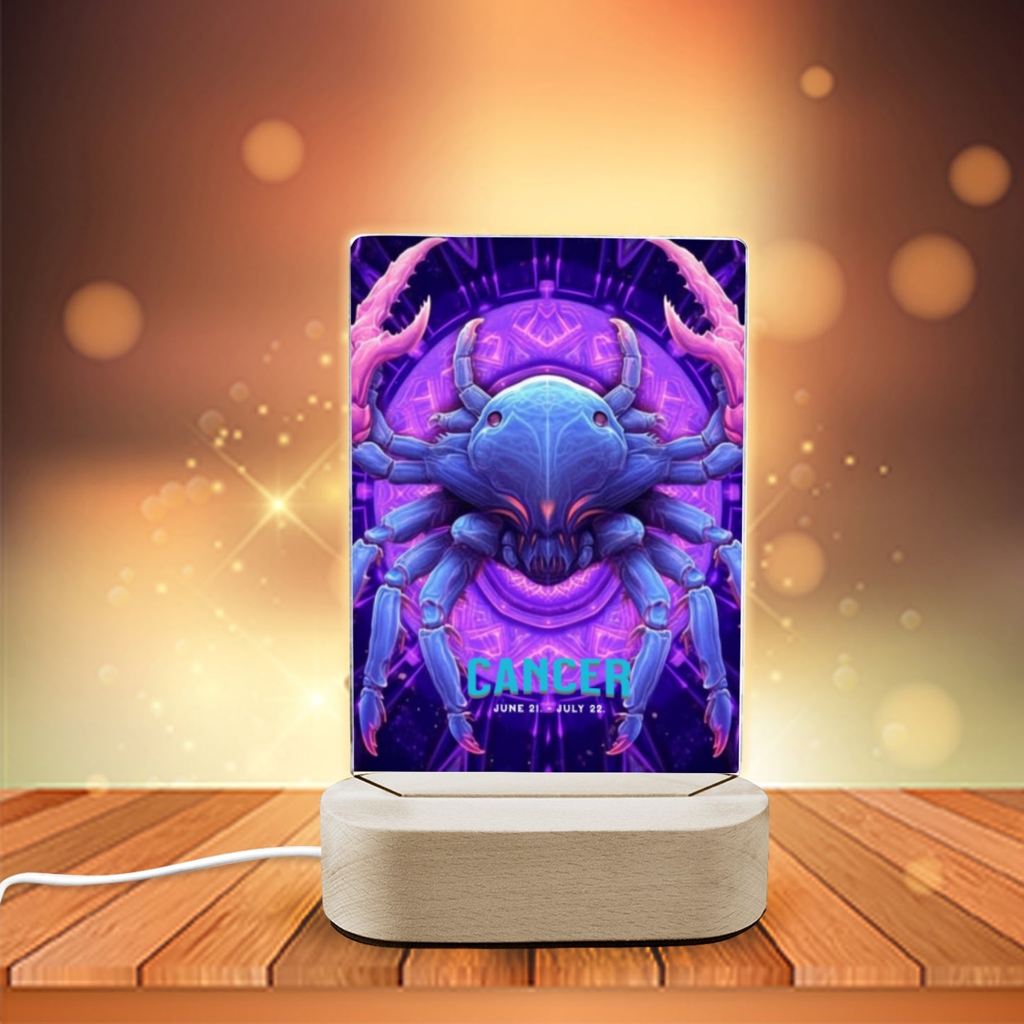 Zodiac Glow Desk Light