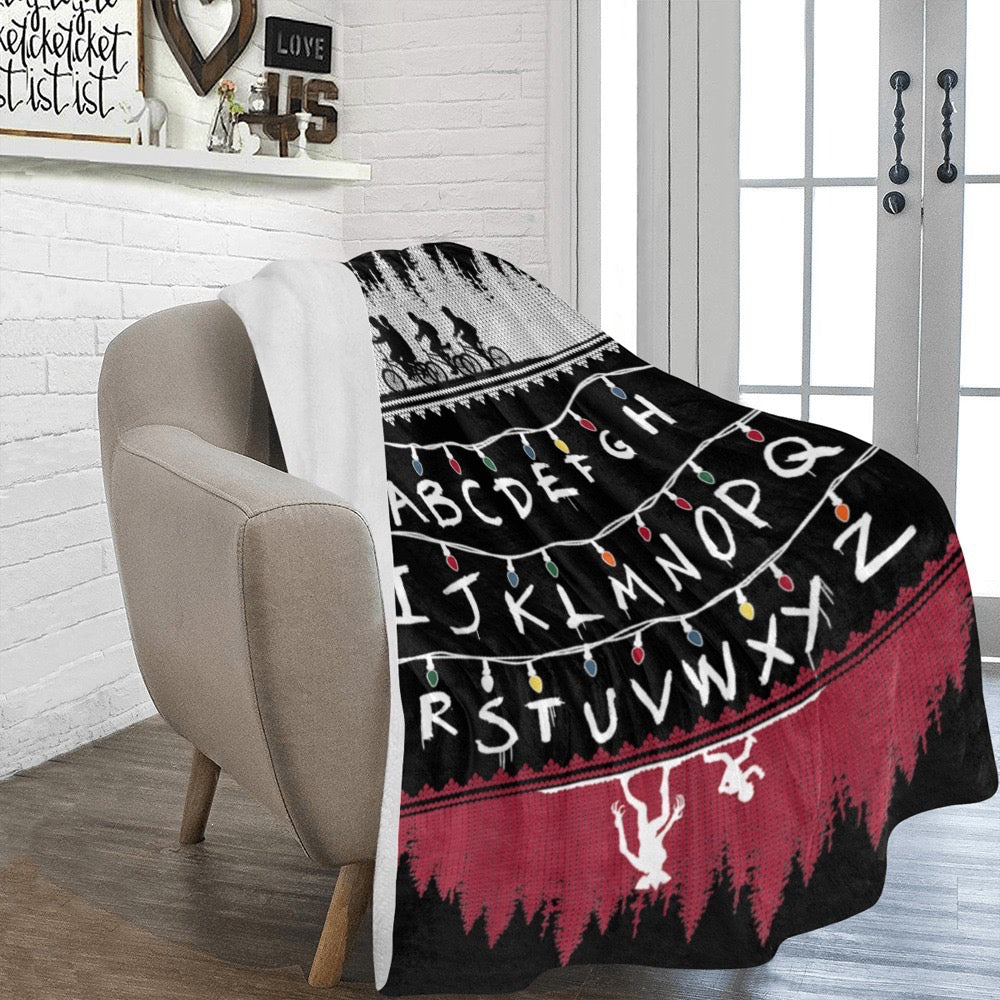 Stranger Things Inspired 60x80 Ultra Soft Fleece Blanket