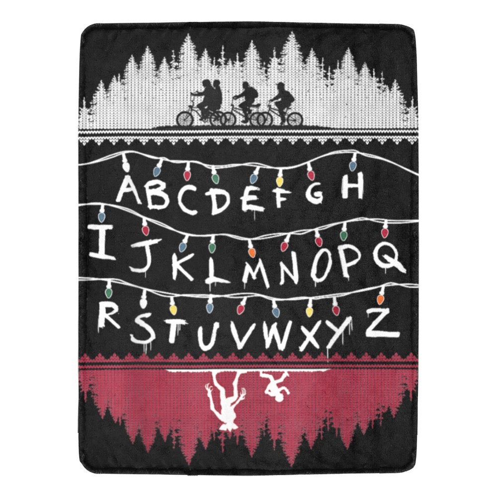 Stranger Things Inspired 60x80 Ultra Soft Fleece Blanket