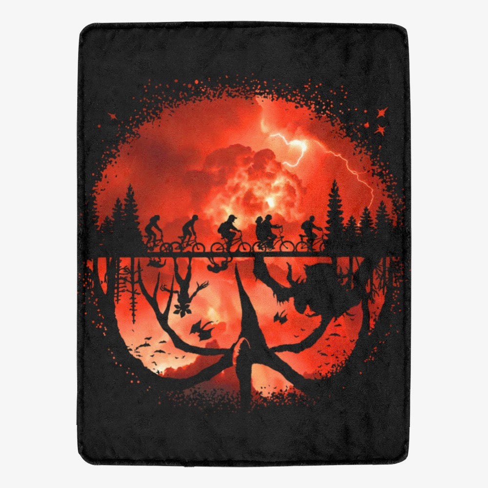 Stranger Things Inspired 60x80 Ultra Soft Fleece Blanket