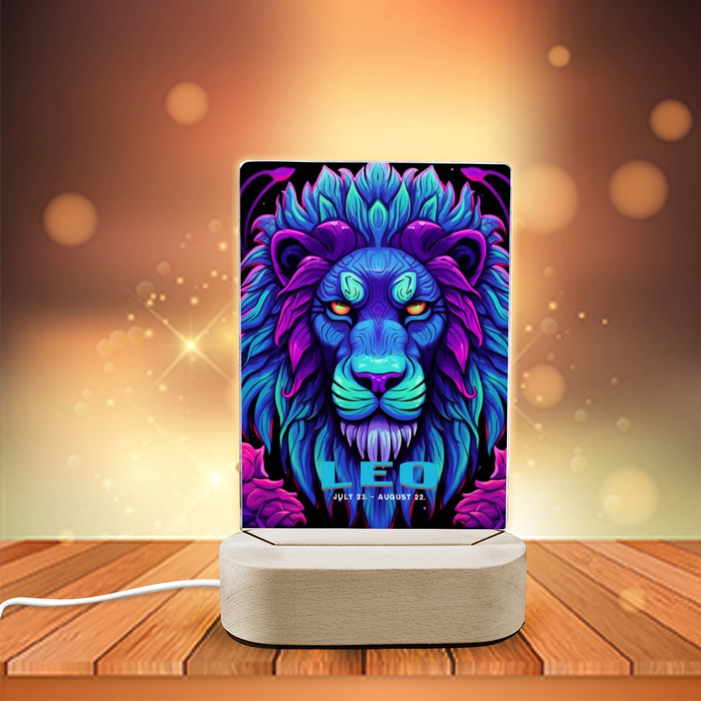 Zodiac Glow Desk Light