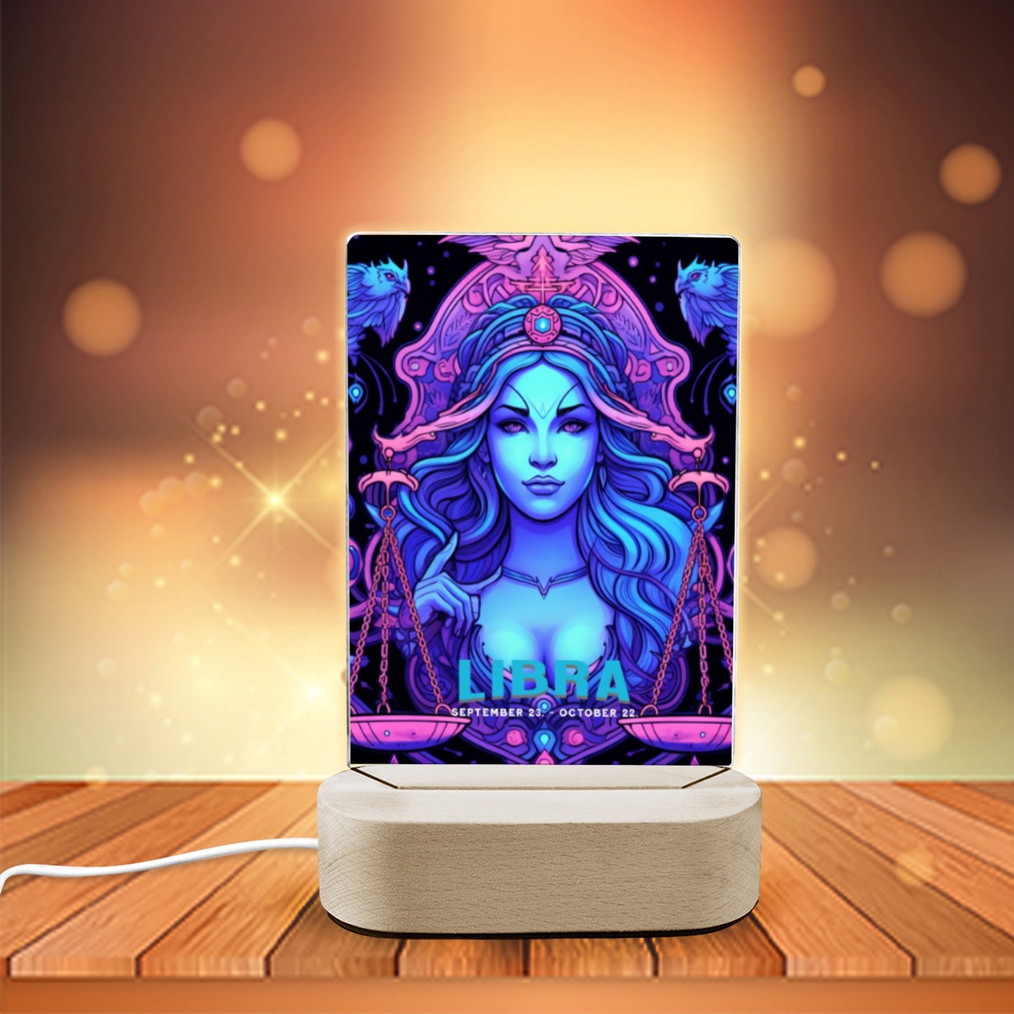 Zodiac Glow Desk Light