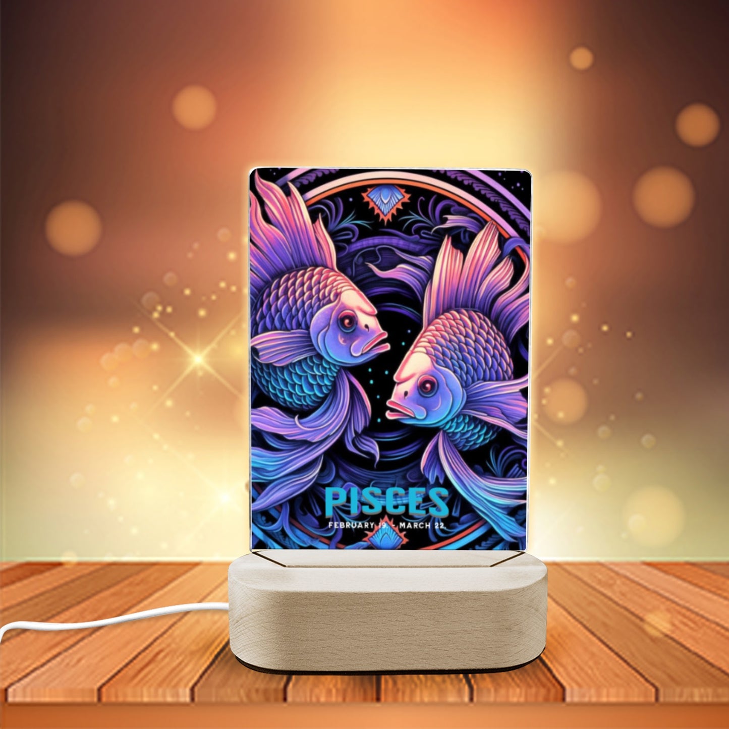 Zodiac Glow Desk Light