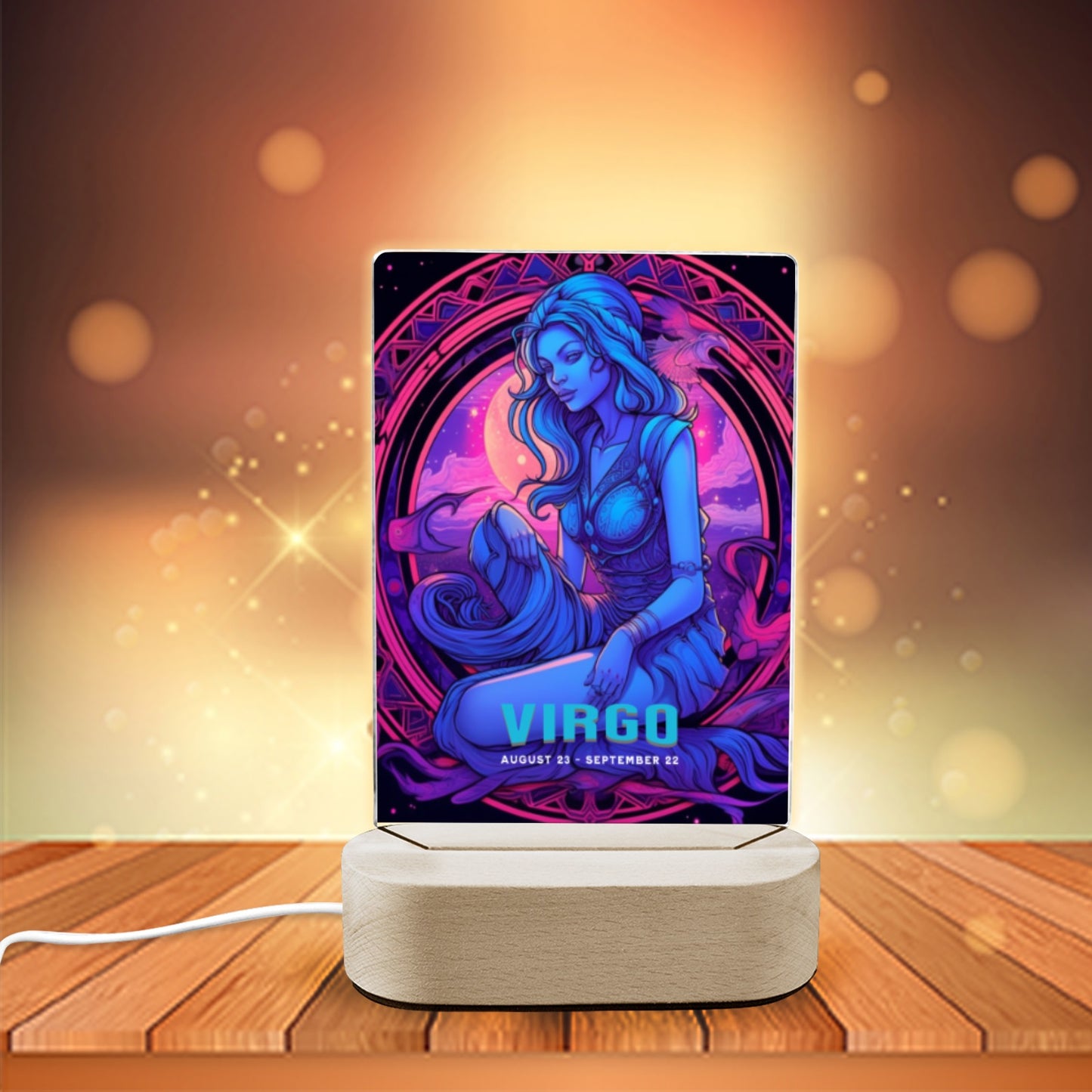 Zodiac Glow Desk Light