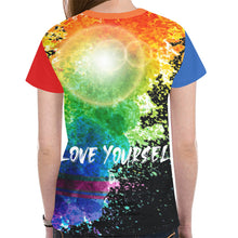 Load image into Gallery viewer, Color Vibes Self- Care  Tee
